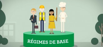 Voix off d’animations présentant les régimes de retraite en France : film d’animation